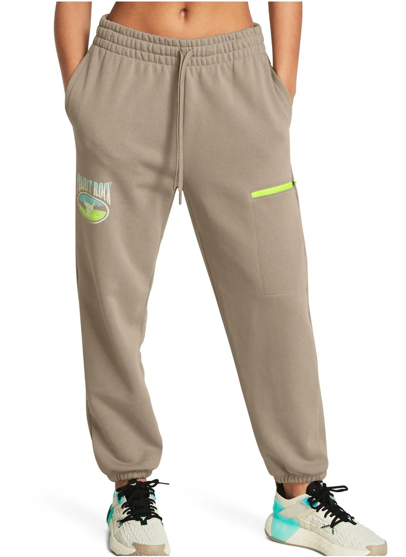 UNDER ARMOUR Project Rock Q1 Terry Pants