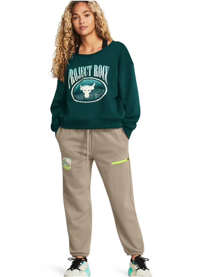 UNDER ARMOUR Project Rock Q1 Terry Pants