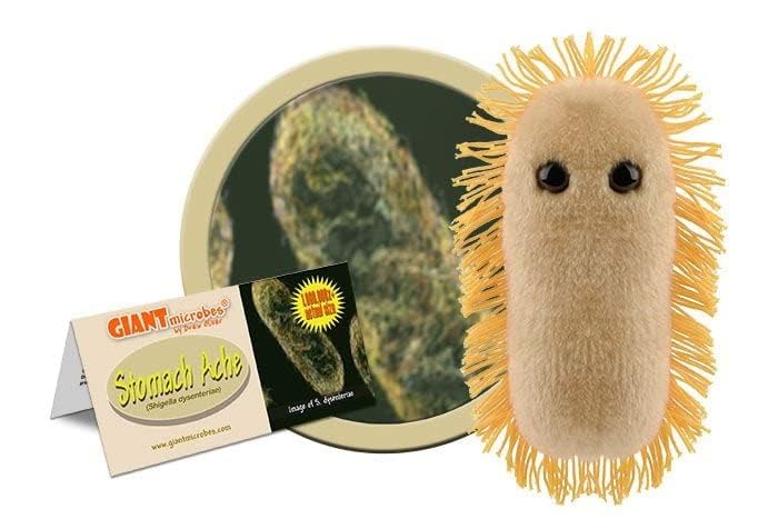 Giant Microbes GIANTmicrobes Stomach Ache Plush - Learn About Microbes and Health, Fun Educational Gift for Family, Friends, Doctors, Nurses, Educators and Anyone with a Healthy Sense of Humor - Image 3