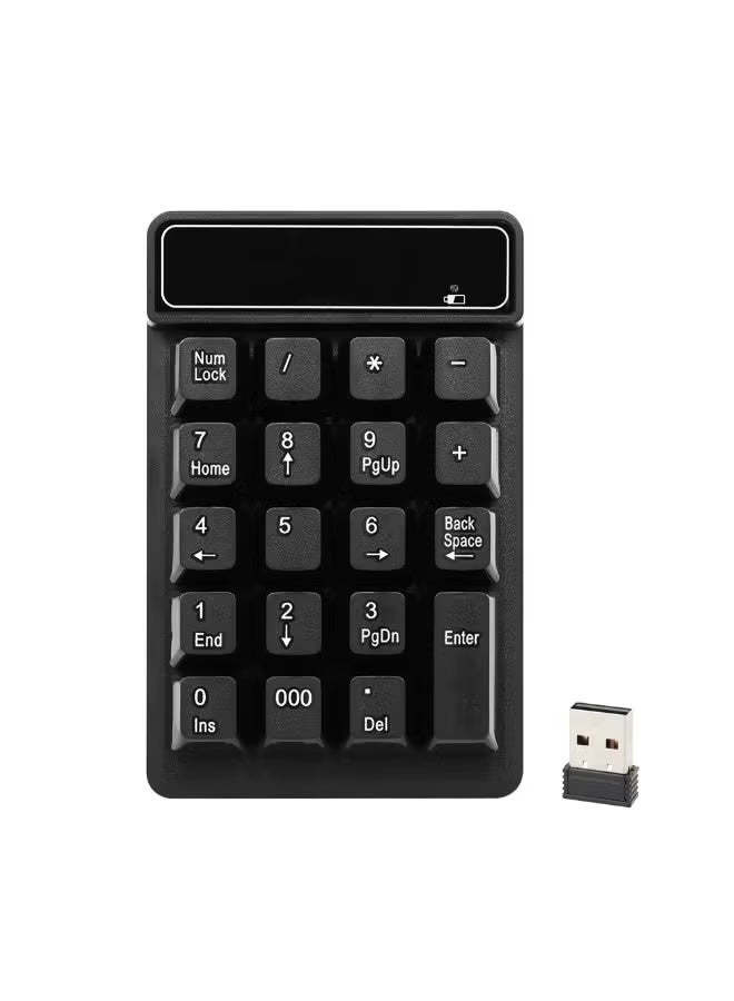 Green Tiger Wireless Number Pad – 2.4GHz Numeric Keyboard - Image 1