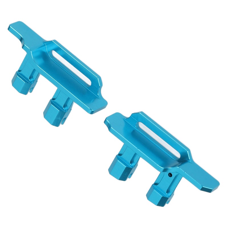 Metal Aluminum Alloy 3S 4S Tall Battery Holder Mount Hold Down with Battery Strap for Traxxas Maxx 1/10 RC Car Upgrade Parts Blue - Image 3