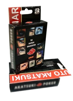 Naruto Anime Naruto Akatsuki Organization Playing Cards for Anime Peripheral Game Cartoon Gift Cosplay Collections Party  - Image 3