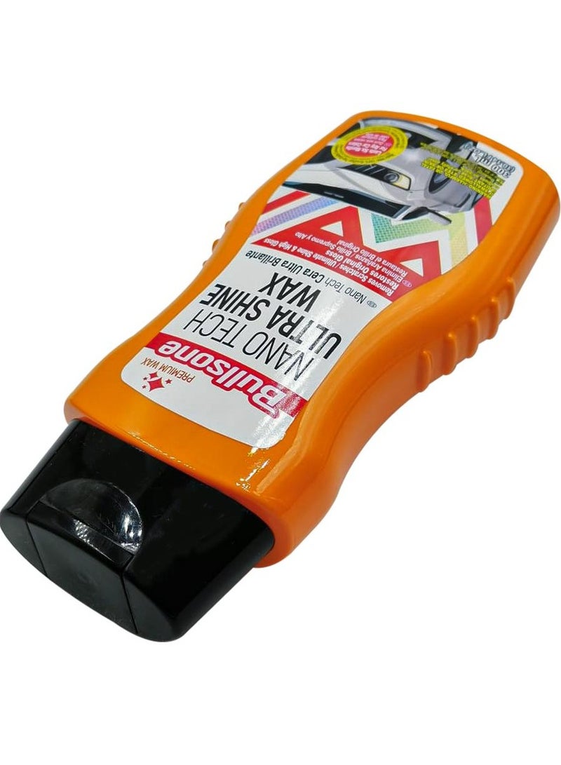 بولسون شمع سيارة بولسون نانو تك شاين 300 مل ، يزيل الخدوش ، لمعان فائق ولمعان عالي ، مصنوع من كارنوبا برازيلية عالية الجودة 100 ٪- HBNSTDAUT200009 - Image 4