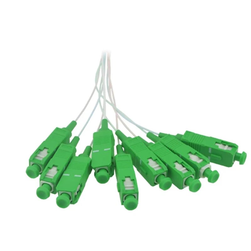 مقسم ألياف بصرية SC 1X8 FBT FTTH، قطر 0.9 مم، نوع واحد من الألياف (Single Mode)، مقسم ألياف بصرية صغير مصنوع من أنبوب فولاذي (1 قطعة). - Image 4