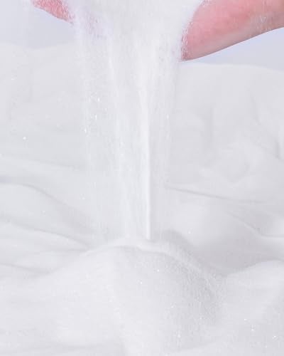 Niteangel Hamster Desert Bath Sand NoDust Bath or Potty Litter for Hamster Chinchillas Gerbil Mice Degu or Other Small Pets White Sand 6LB96oz - Image 3