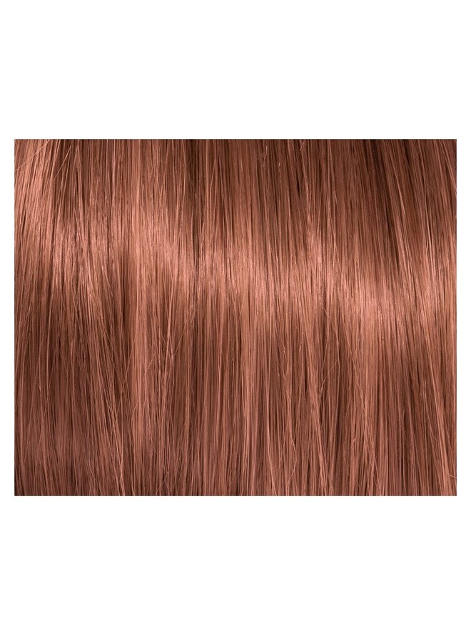 Milano Care ميلانو كولور علاج تلوين الشعر المغذي صبغة شعر دائمة كريم لون الشعر (كريم بيروكسيد غير متضمن) 8.4 أشقر فاتح نحاسي 100 مل/3.4 أونصة - Image 1