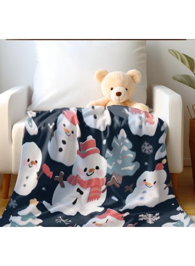 general Baby and children's cartoon flannel thin blanket (warm and comfortable, suitable for sleep, game use) 70cm*100cm - Image 4