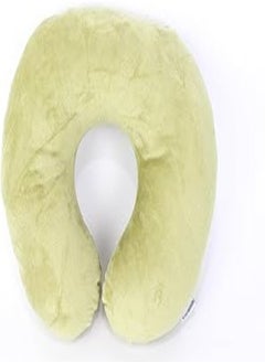 Generic Comfy Neck Support Soft Fiber Travel Neck Pillow U-Shape For Car, Travel, Office,Airplane and Gifts - Olive