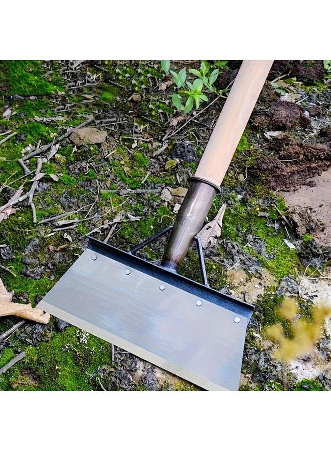 Multifunctional Manual Cleaning Shovel 11 02inch Metal Weed Scraper For Garden Farm Outdoor Use - Image 5