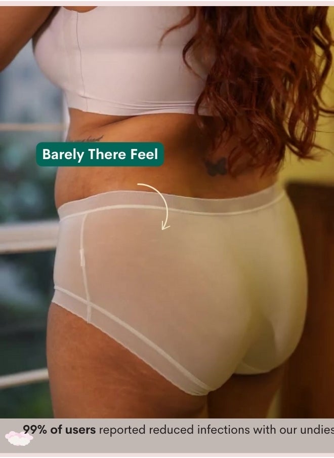 Intimate Queen Layela Corn Bae – Barely-There Wellness Hiphuggers | Breathable, Sweat-Safe & Gentle on Sensitive Days  - Image 1