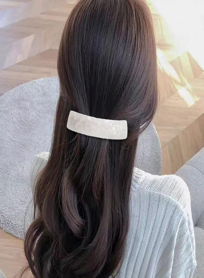 Sisadodo Tortoise Shell Barrette French Hair Clip for Ponytails - Elegant Nonslip Clasp for Thick/Thin Hair, Fashion Hair Decoration Accessory for Women and Girls - Image 5