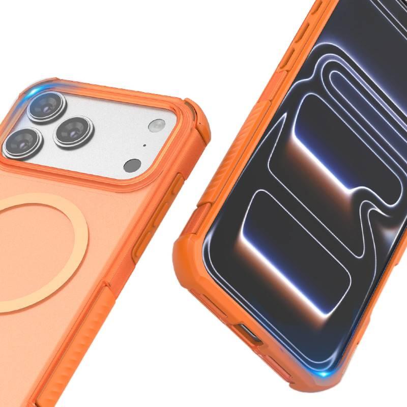 MagSafe iPhone 15 Drop Protection TPU + PC Case for 15 Plus 15 Pro 15 Pro Max and Skin Feel in Black for On The Go Carry - Image 5