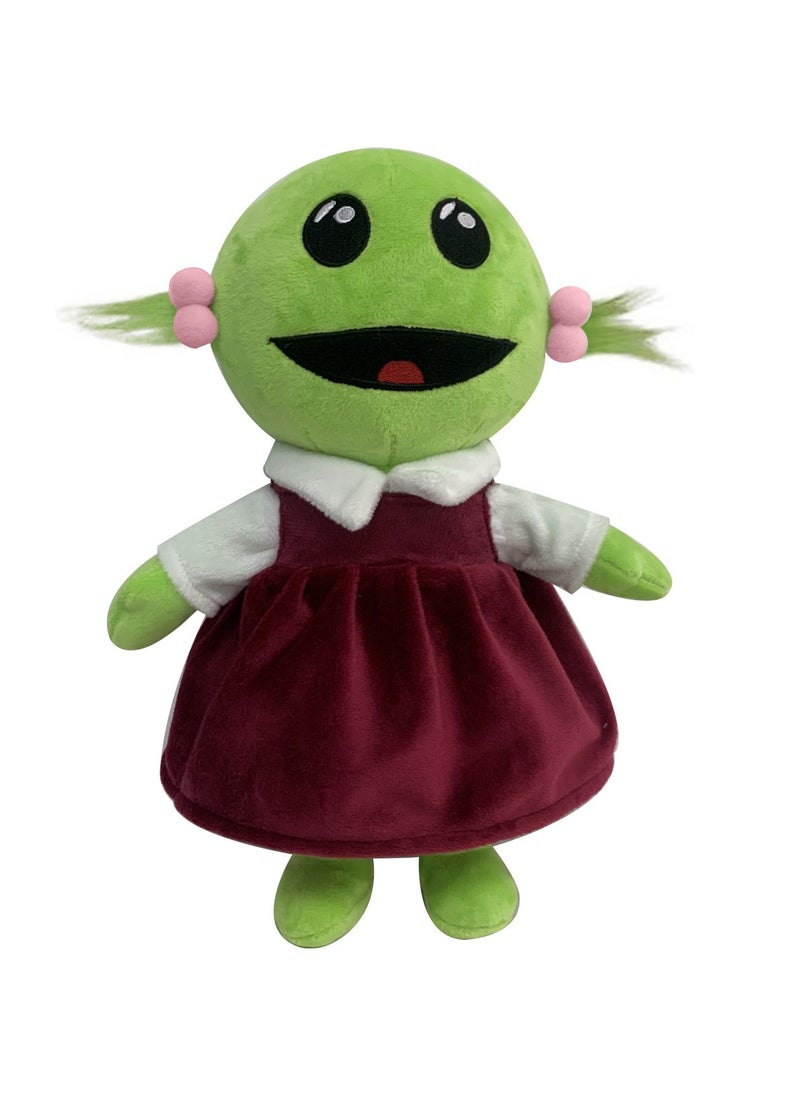 Nanalan Mona Little Girl Plush Doll Green Alien Doll Ragdoll Toy Companion Accompany Sleep Sweetheart - Image 3