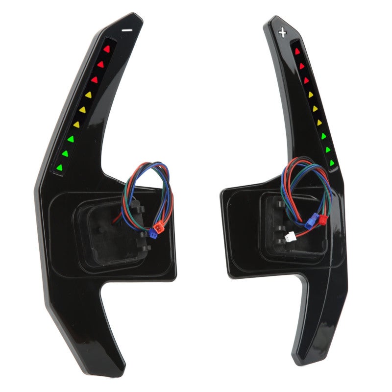 LED Paddle Shifter: Black 9 LED Flash Reminder - Adjustable Design APP Controller for A3 S3 RS3 8V Pre‑facelift 2014‑2016, A4 S4 RS4 B8.5 Facelift 2013‑2016, A5 S5 RS5 B8.5 Facelift 2013‑2016 Car Repl - Image 5