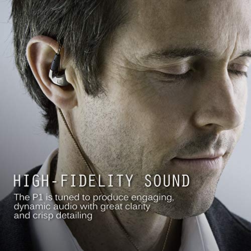 MEE audio Pinnacle P1 High Fidelity Audiophile In-Ear Headphones with Detachable Cables - EP-P1-ZN-MEE, Pinnacle P1 (Zinc) - Image 3