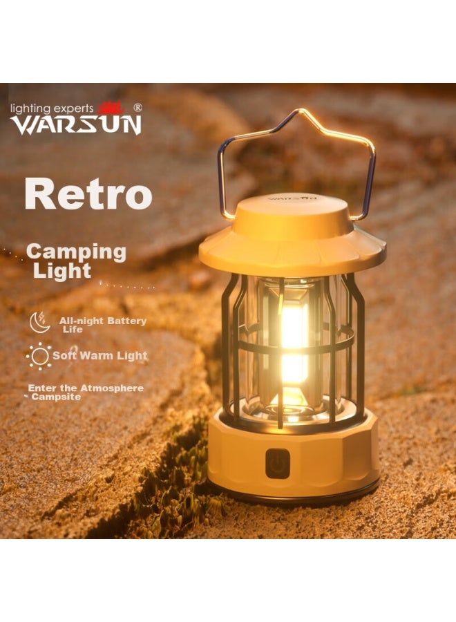 Warsun Warsuncp03 Camping Lantern, Tent Light, Outdoor Camping Light, Emergency Equipment, Hanging Light  - Image 1