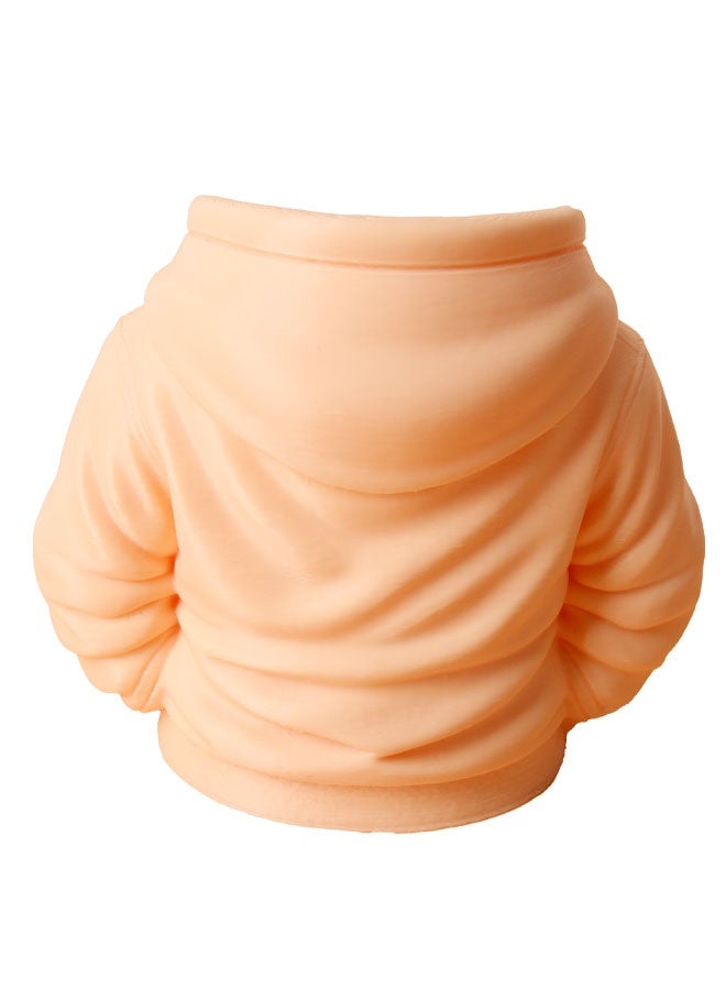 Hoodie-Shaped Pen Holder, PLA, Pink, for Desk Decoration and Organizing Supplies - Image 5