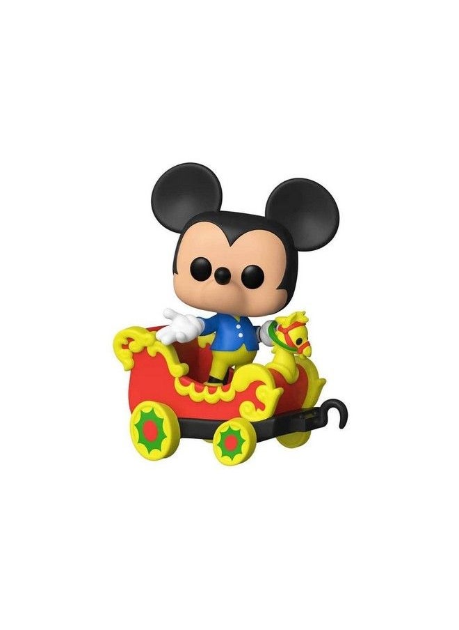 Funko Popdisney: Casey Jr. Circus Train Ride Mickey Mouse In Car Vinyl Figure  - Image 4