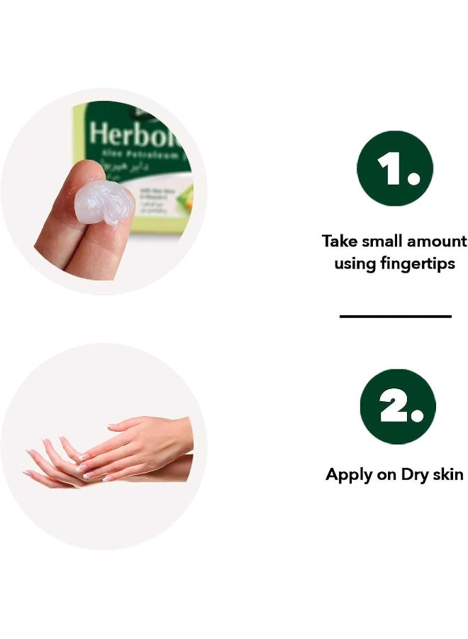 Dabur 225ml Herbolene Argan Oil Petroleum Jelly - Image 5