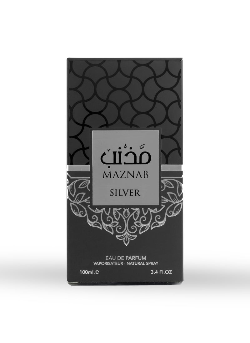 Ard Al Teeb Ard Al Teeb Maznab Silver Eau De Parfum for Female 100 ml  - Image 3