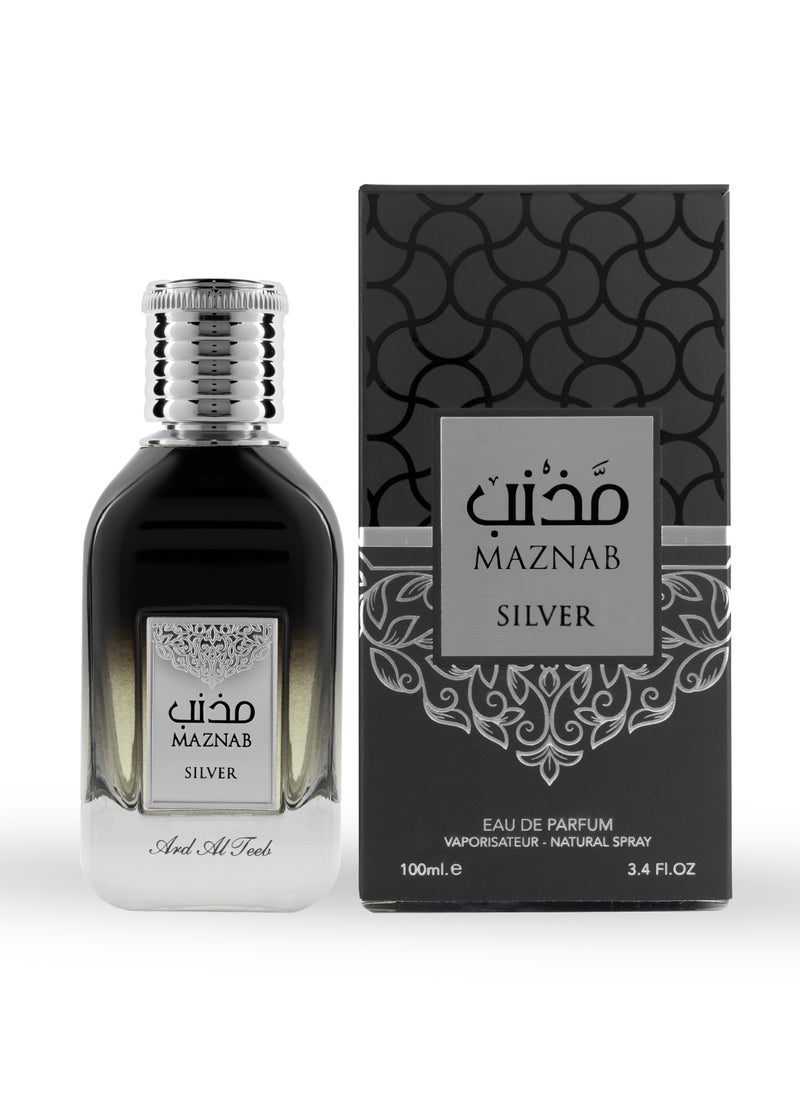 Ard Al Teeb Ard Al Teeb Maznab Silver Eau De Parfum for Female 100 ml  - Image 1