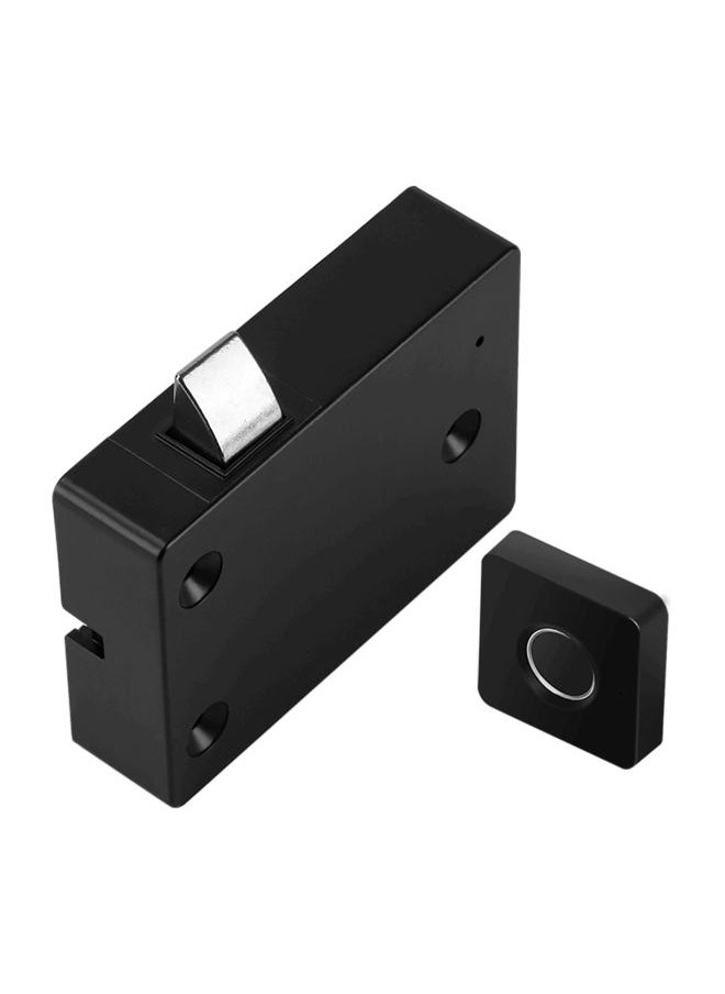 Generic Smart Fingerprint Lock Black 15x4x10.2cm  - Image 1