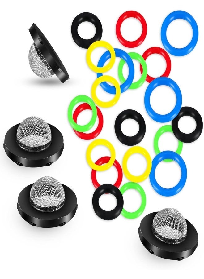 Tatuo 24 Pack O-Ring Power Pressure Washer Kit 6 Sizes For Power Pressure Washers, Pump, Hose, Gun, Wand And Lance  - Image 4