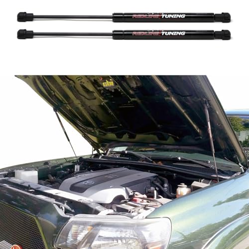 Redline Tuning 21-27009-02 Hood QuickLIFT Plus System Compatible with Toyota Tacoma 1995-2004 (All Black Components) - Image 2