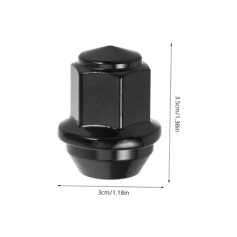 Heavy Duty Lug Nut Caps for Edge and – 14x1.5 Solid Wheel Lug Nuts Protective Covers for Vehicles - Image 2