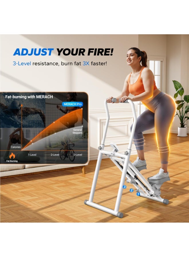 MERACH Stair Stepper for Home Gym Exercise & Fitness Equipment, New Version Electric Stair Stepper for Pilates Workout - Image 3