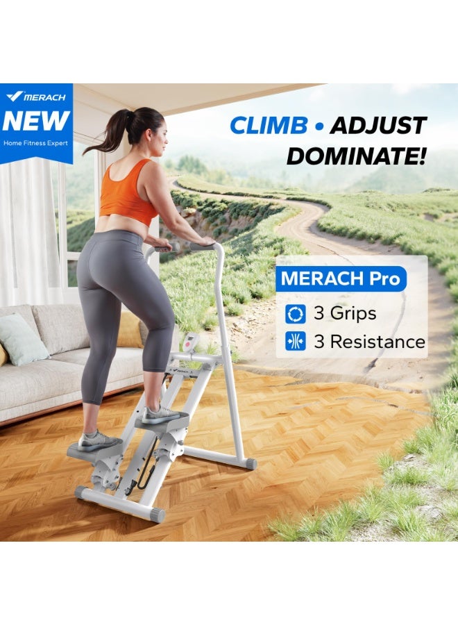 MERACH Stair Stepper for Home Gym Exercise & Fitness Equipment, New Version Electric Stair Stepper for Pilates Workout - Image 2