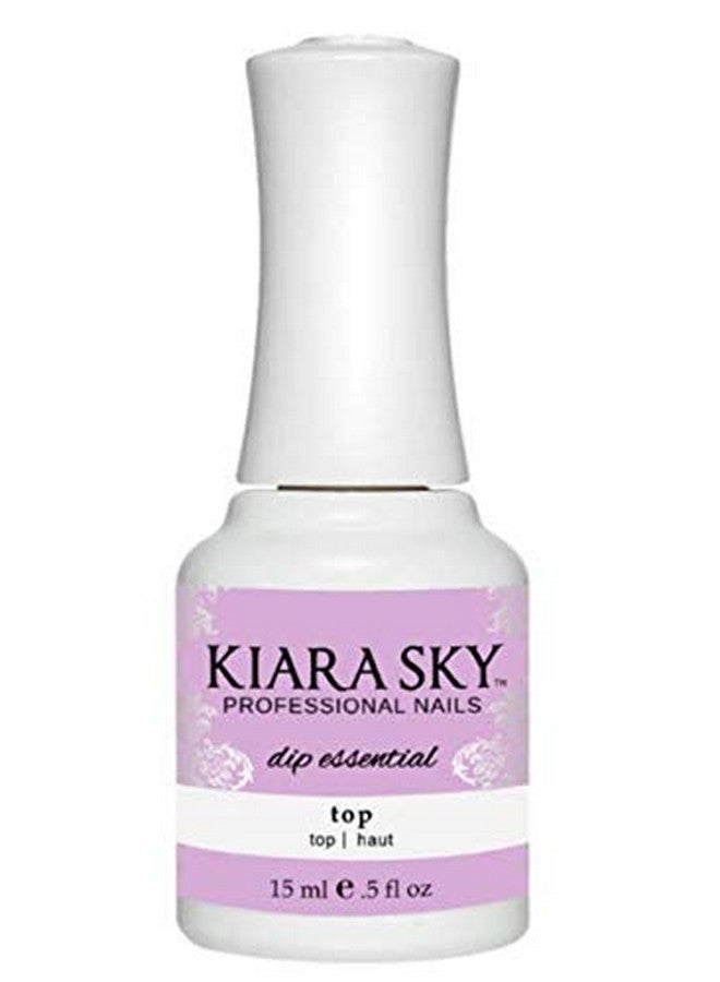 KIARA SKY Professional Nail Oil | Dip Manicure Nail Liquid Essentials | Long Lasting Nail Cleaner Tool | Beauty Essentials Nail Design Tools Oil | Nail Repair Treatment Oil 0.5 fl oz, (Top & Base Duo) - Image 3