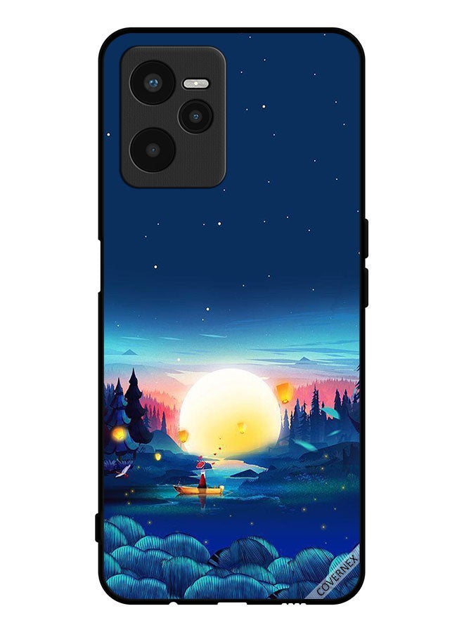 Covernex Protective Case Cover For Realme C35 Sunset View Paint - Image 1