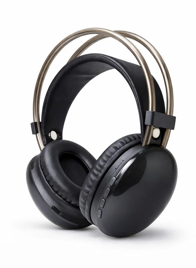 PM860 Wireless Bluetooth Headphones Over Ear ANC Noise Cancelling Headset Foldable Stereo Music Headset RGB Light Handsfree Calling - Image 1