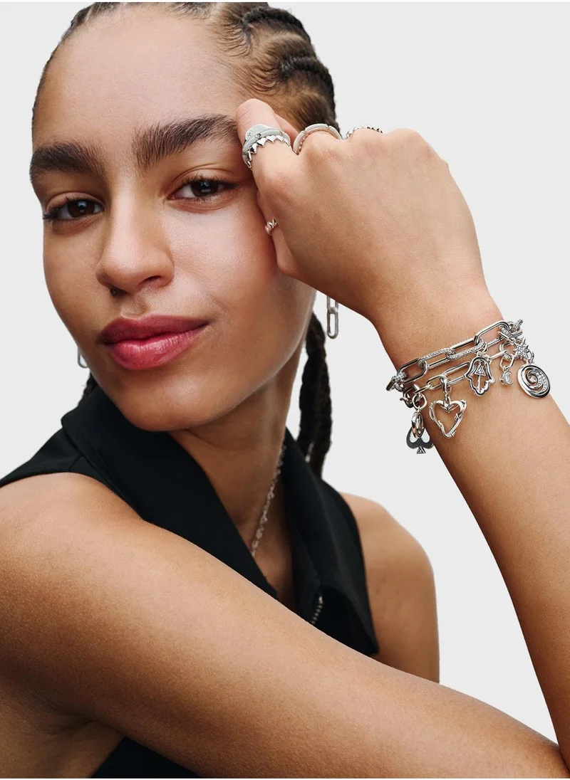 PANDORA  Hamsa Hand Sterling Silver Medallion for Women | Best Price UAE