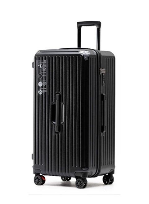 Premium Expandable Aluminum Frame ABS&PC Suitcase With USB Charging Port and C Type and 5 Wheel 24 Inch