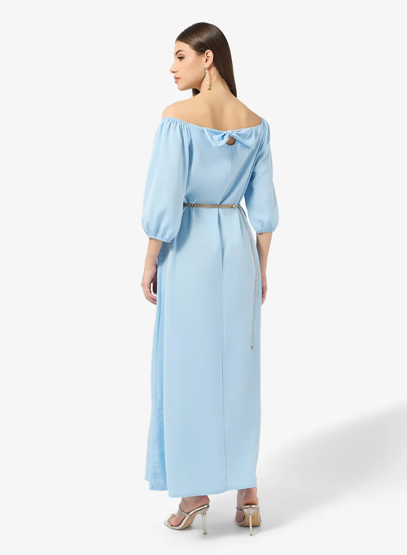 ايلا Off Shoulder Embellshed Dress