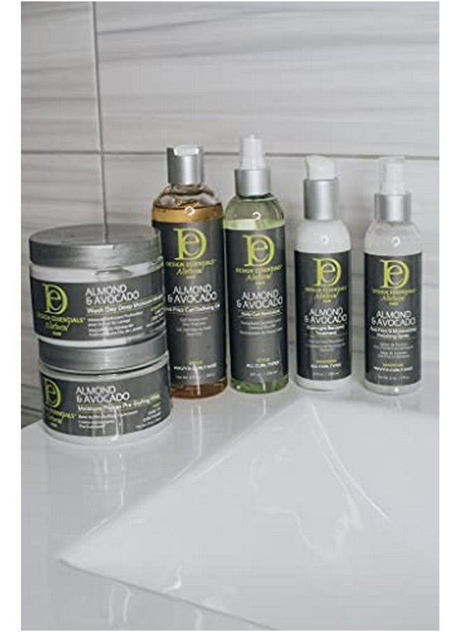 Design Essentials Natural Almond & Avocado Wash Day Deep Moisture Masque 12 Ounce  - Image 5