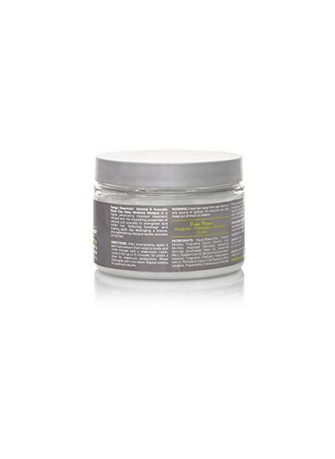 Design Essentials Natural Almond & Avocado Wash Day Deep Moisture Masque 12 Ounce  - Image 4