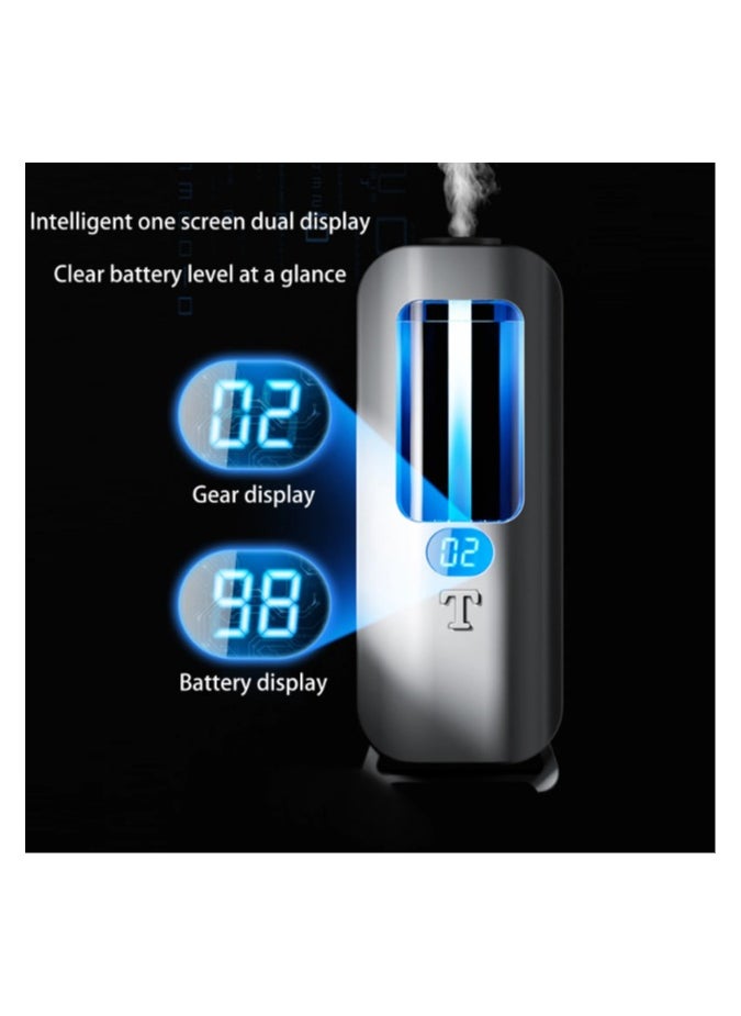 AROAQ - Aromatherapy machine digital display timing household aromatherapy machine bathroom bedroom mini sprayer fragrance machine - Image 1