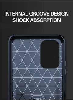 Ant Phone Case for Xiaomi Redmi Note 10 5G Protector Cover and Cell Accessories TPU Silicone Protective Redmi Note 10 5G Carbon Fiber Blue  - Image 5