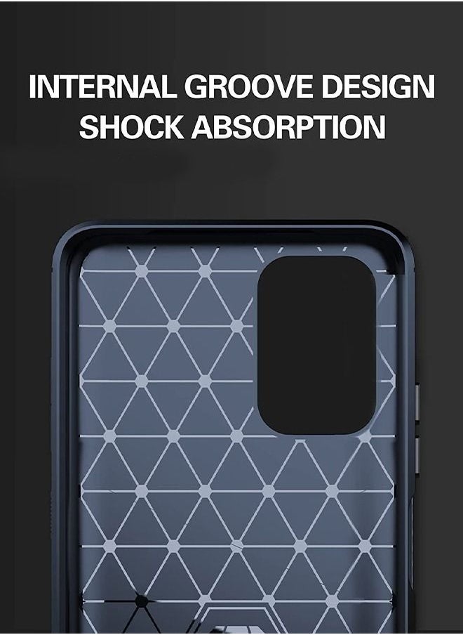Ant Phone Case for Xiaomi Redmi Note 10 5G Protector Cover and Cell Accessories TPU Silicone Protective Redmi Note 10 5G Carbon Fiber Blue  - Image 5