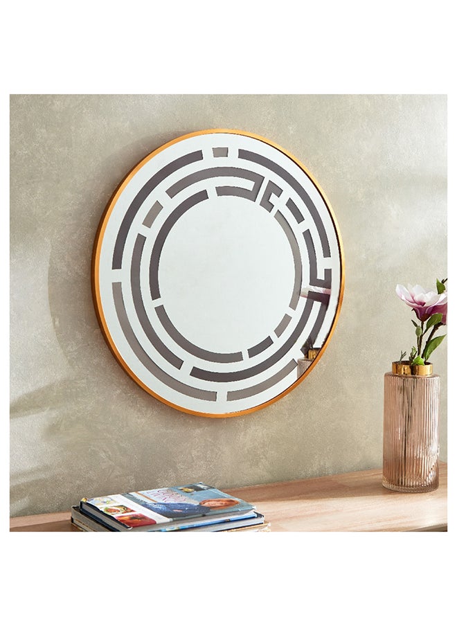 Home Box Meer Aluminium Outer Frame Mirror 60 x 2.5 x 60 cm  - Image 1