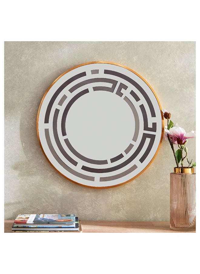 Home Box Meer Aluminium Outer Frame Mirror 60 x 2.5 x 60 cm  - Image 2