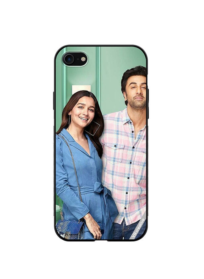 VR CREATIVE Protective Case Cover For Apple iPhone SE (2022) Bollywood Actor And Actress Design Multicolour - Image 1