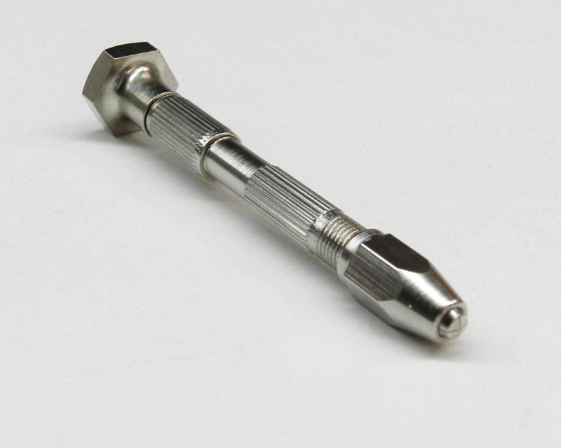SWISSO 2 Piece Pin Vice Double End Pin & Swivel Head Pin Vise Hand Tool (Set of 1) - Image 2