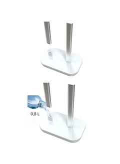 Primanova Primanova Plastic And Aluminum Toilet Paper Holder With Mobile Holder-White  - Image 4