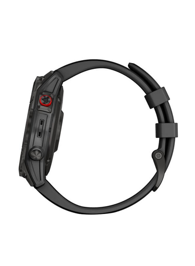 جارمين Epix Gen 2 Sapphire Health Fitness - 47 ملم - ما يصل إلى 16 يومًا من عمر البطارية - شاشة Amoled مقاس 1.3 بوصة، مقاومة للخدش، كريستال الياقوت، مراقب معدل ضربات القلب، مراقب الضغط طوال اليوم، ميزات GPS المتقدمة، إشعار ذكي، متوافق مع iOS وأندرويد أسود - Image 4