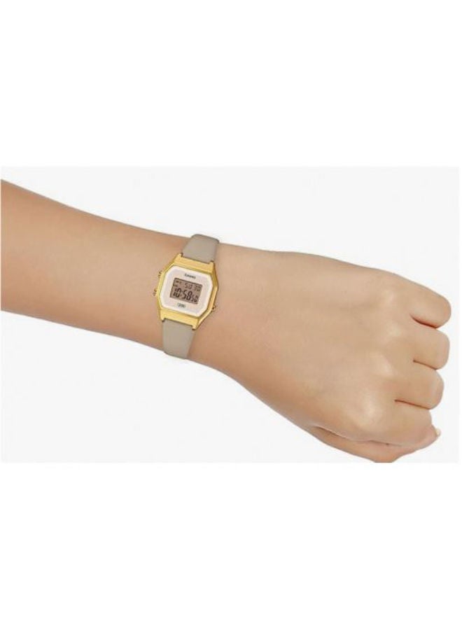 CASIO Leather Digital Wrist Watch  LA680WEGL-5DF - Image 3