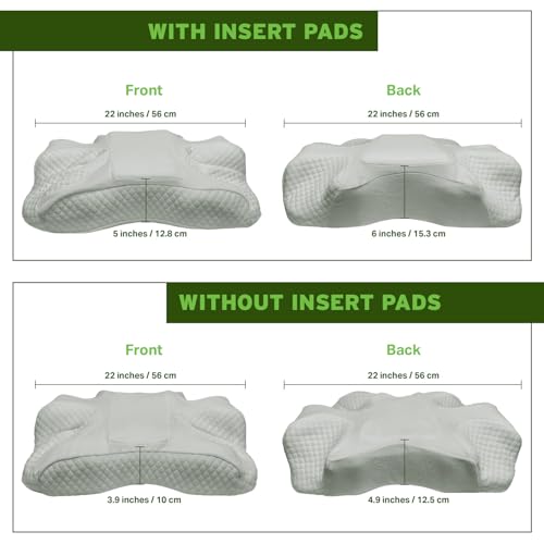 EnduriMed CPAP Pillow for Side Sleeping - Adjustable Memory Foam CPAP Pillows for Side & Back Sleepers - HSA FSA Pillow Eligible for Better Sleep - Image 3